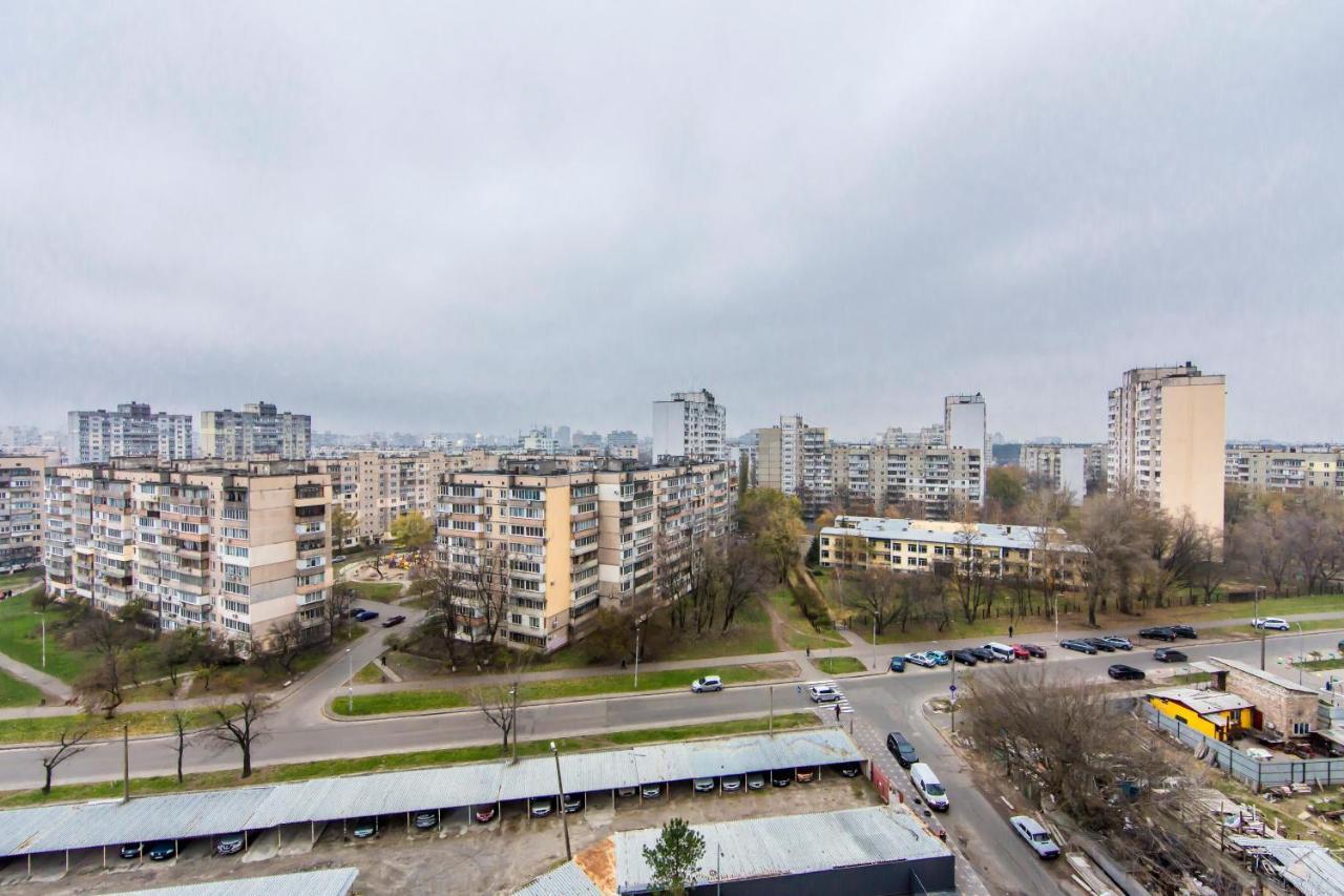 Стильные Апартаменты,Метро Вырлица,Метро Харьковская Kiev Luaran gambar